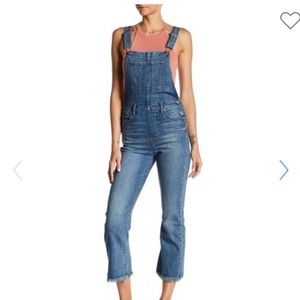 Lucky Brand Bridget Crop Flare Overalls